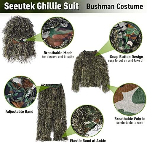Exploring the Versatility‌ of Seeutek's 6 in 1‍ Ghillie Suit